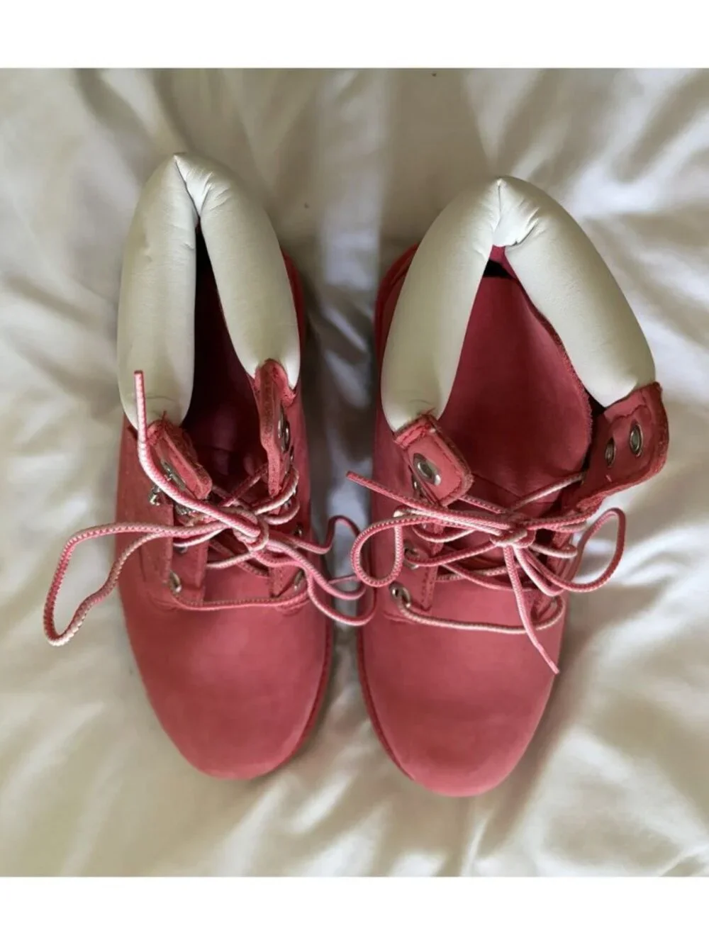 Timberland Girl’s Size 4.5Y Pink Waterproof Boots
